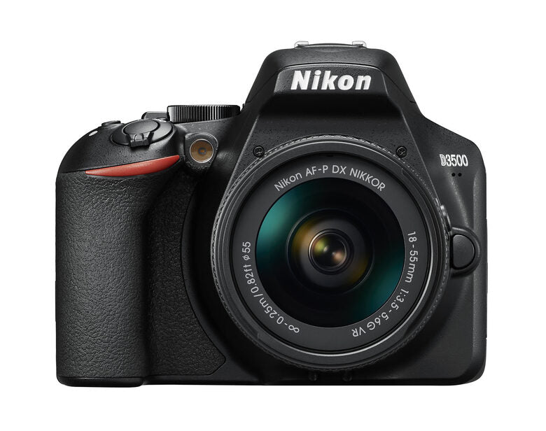 Nikon D3500 + AF-P 18-55mm VR Kit fotocamere SLR 24,2 MP CMOS 6000 x 4000 Pixel Nero