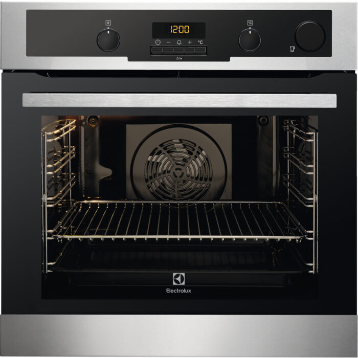 Electrolux EOC6611AOX Forno a Incasso 72 L A+ Nero, Acciaio inossidabile