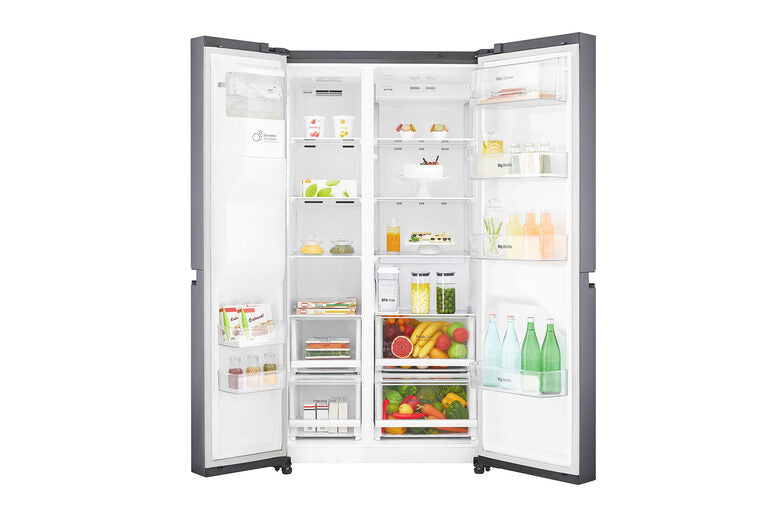 LG GSL471ICEZ frigorifero side-by-side Libera installazione 601 L F Grafite