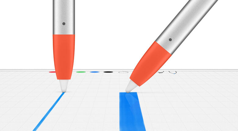 Logitech Crayon penna per PDA 20 g Arancione, Bianco