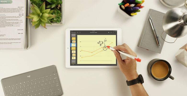 Logitech Crayon penna per PDA 20 g Arancione, Bianco