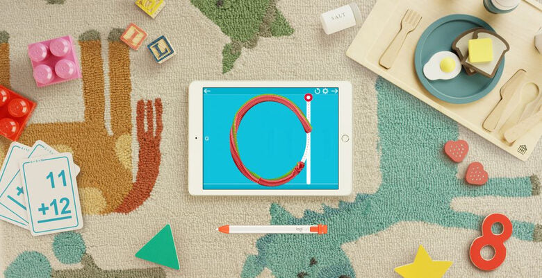 Logitech Crayon penna per PDA 20 g Arancione, Bianco