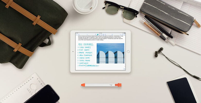 Logitech Crayon penna per PDA 20 g Arancione, Bianco