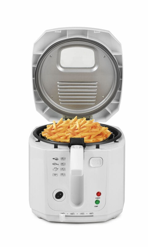 G3 Ferrari Dorata Singolo 2,5 L Indipendente 1800 W Friggitrice Bianco