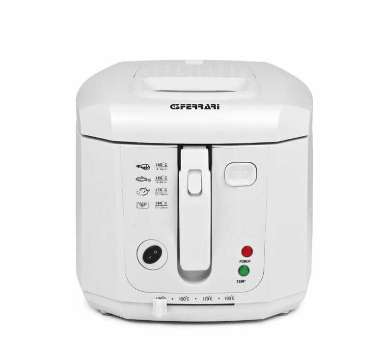G3 Ferrari Dorata Singolo 2,5 L Indipendente 1800 W Friggitrice Bianco