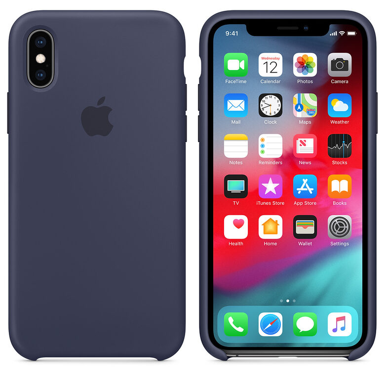 Apple MRW92ZM/A custodia per cellulare 14,7 cm (5.8") Custodia sottile Blu
