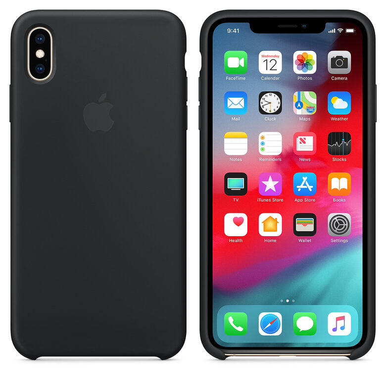 Apple Custodia in silicone per iPhone XS Max - Nero