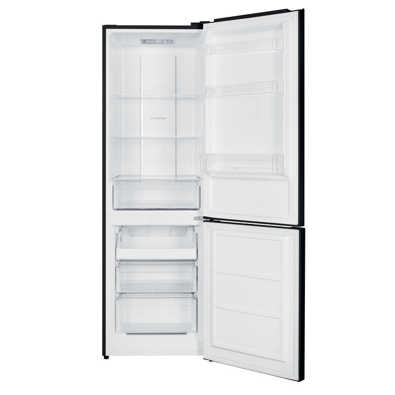 Candy CCH2T618EBBF Frigorifero Combinato A Libera Installazione, Total No Frost, Classe E, Nero