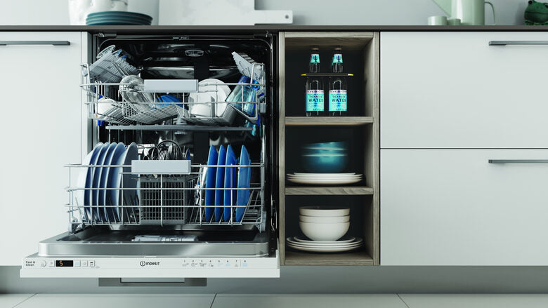 Indesit I3I D534A Lavastoviglie a Incasso Scomparsa totale 14 coperti D