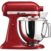 KitchenAid Artisan 5KSM175PS impastatrice planetaria con testa reclinabile 300 W 4,8 L Rosso