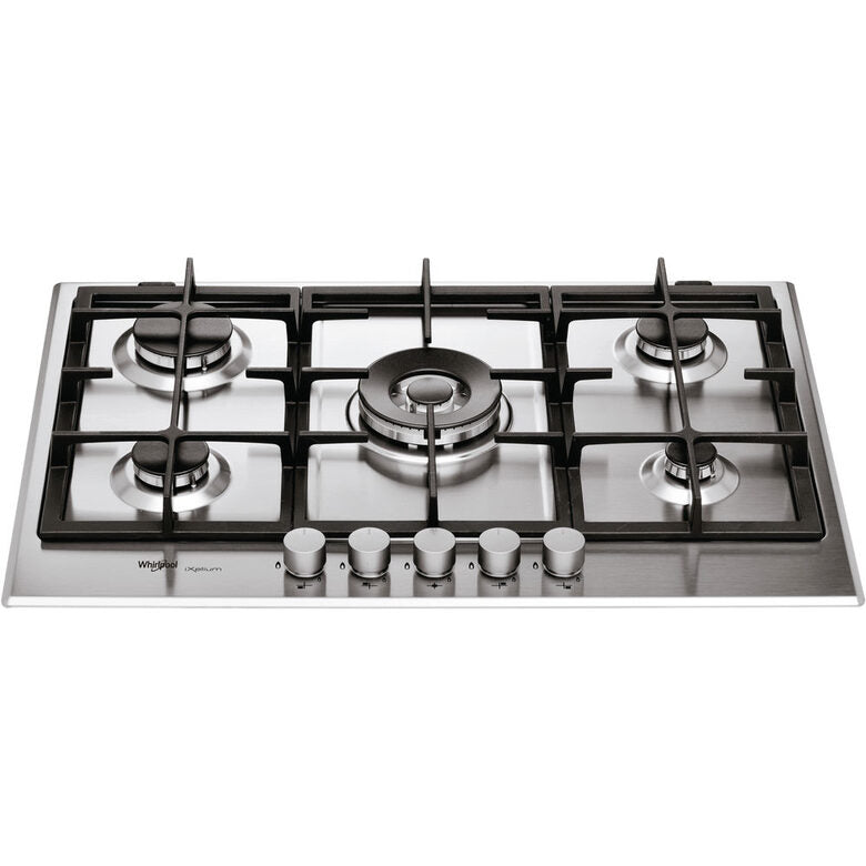 Whirlpool GMR 7522/IXL piano cottura Acciaio inossidabile Da incasso Gas 5 Fornello(i)