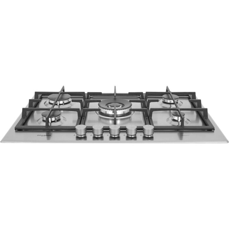 Whirlpool GMR 7522/IXL piano cottura Acciaio inossidabile Da incasso Gas 5 Fornello(i)
