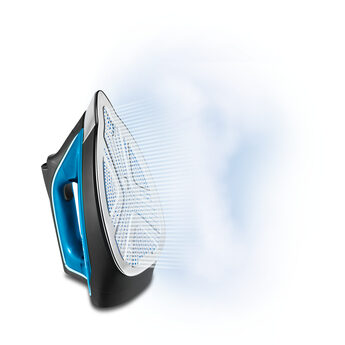 Rowenta Silence Steam Pro 2800 W 1,3 L Piastra Microsteam 400 Nero, Blu
