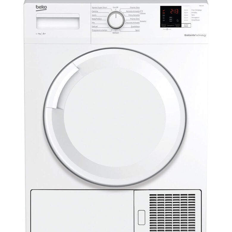 Beko DRX712B asciugatrice Libera installazione Caricamento frontale 7 kg A+ Bianco
