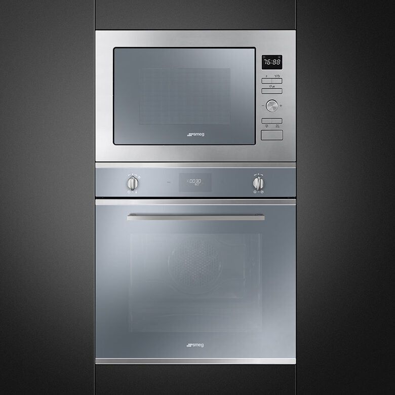 Smeg FMI425S Forno a Microonde Da incasso con grill 25 L 900 W Acciaio inossidabile