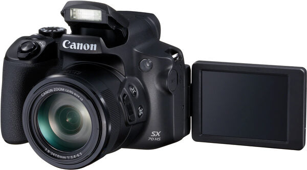 Canon PowerShot SX70 HS 1/2.3" Fotocamera Bridge 20,3 MP CMOS 5184 x 3888 Pixel Nero
