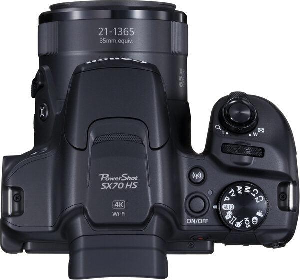 Canon PowerShot SX70 HS 1/2.3" Fotocamera Bridge 20,3 MP CMOS 5184 x 3888 Pixel Nero