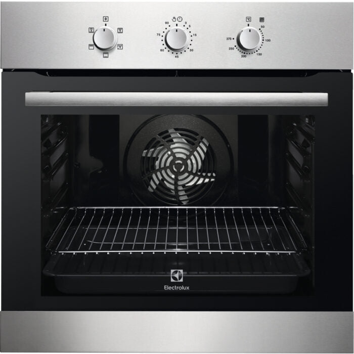 Electrolux EOB2201DOX Forno a Incasso 68 L A Nero, Acciaio inossidabile
