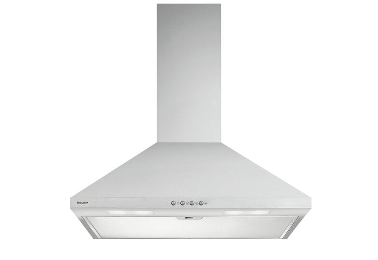 Glem Gas GHP641IX cappa aspirante Cappa aspirante a parete Acciaio inossidabile 420 m³/h D