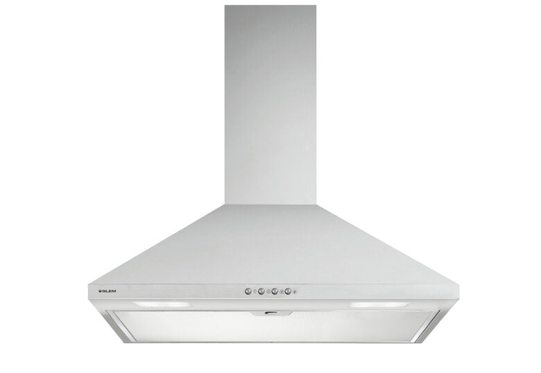Glem Gas GHP741IX Cappa aspirante a parete Acciaio inossidabile 420 m³/h D