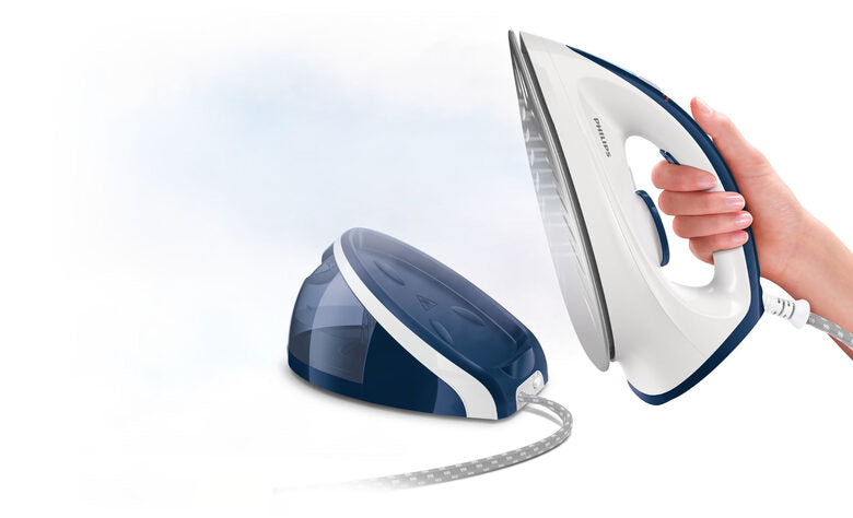 Philips HI5917/20 ferro da stiro a caldaia 0,0011 L Ceramica Blu, Bianco