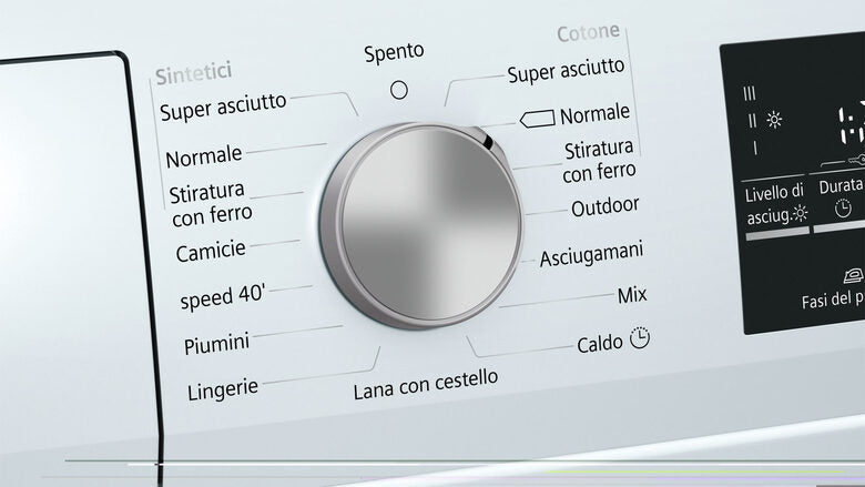 Siemens iQ500 WT47W458II asciugatrice Libera installazione Caricamento frontale 8 kg A++ Bianco