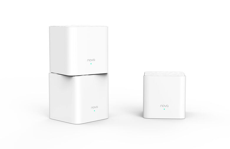 Tenda Nova MW3 router wireless Gigabit Ethernet Dual-band (2.4 GHz/5 GHz) 4G Bianco