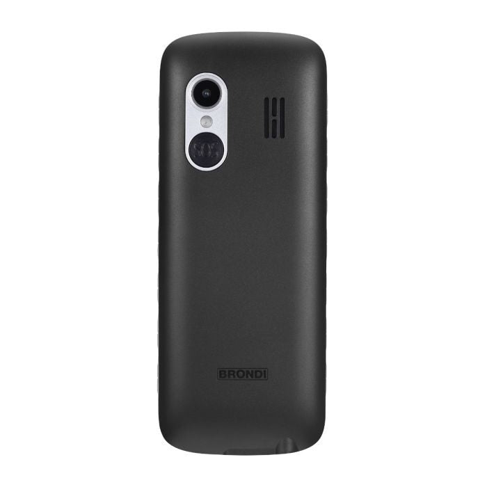 Brondi AMICO DI CASA+ 6,1 cm (2.4") Nero Telefono per anziani