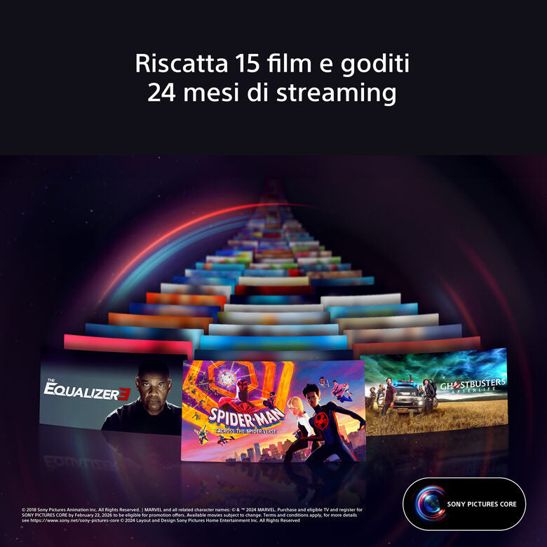 Sony K65XR83AEP Televisione Smart TV 65 Pollici Oled 4K Bravia Nero