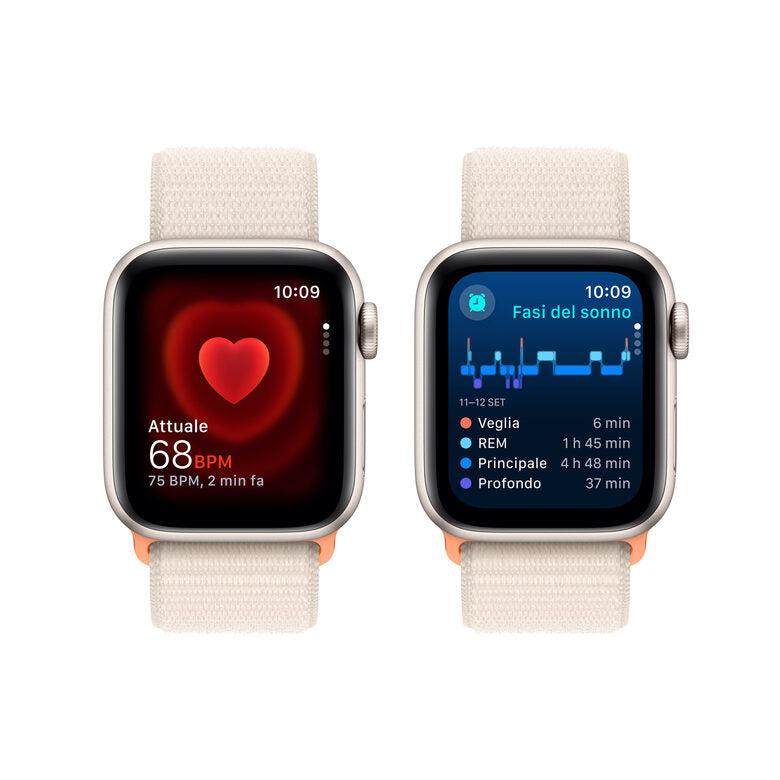 Apple Watch SE GPS Cassa 40mm in Alluminio Galassia con Cinturino Sport Loop Galassia
