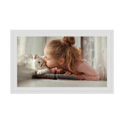 Thomson F15W cornice per foto digitali Bianco 39,6 cm (15.6") Touch screen Wi-Fi