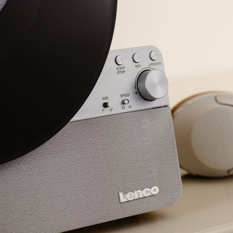 Lenco LSA-071si Giradischi verticale Bluetooth Argento