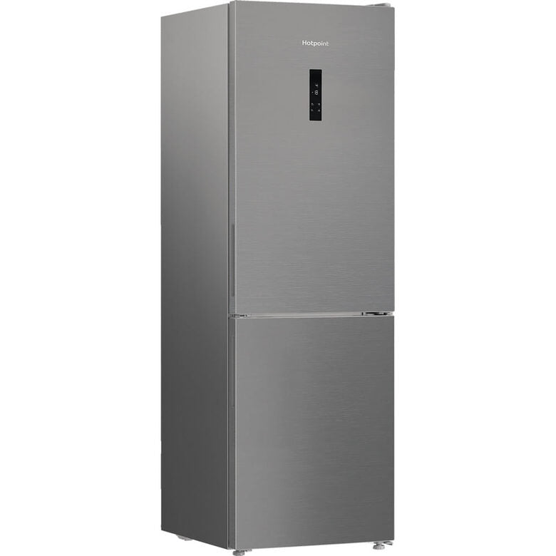 Hotpoint Ariston HPK 26362 XP4E Frigorifero combinato a libera installazione, Dual no frost, 60cm, Classe E, Silver, 37 dbA, h186,5 cm