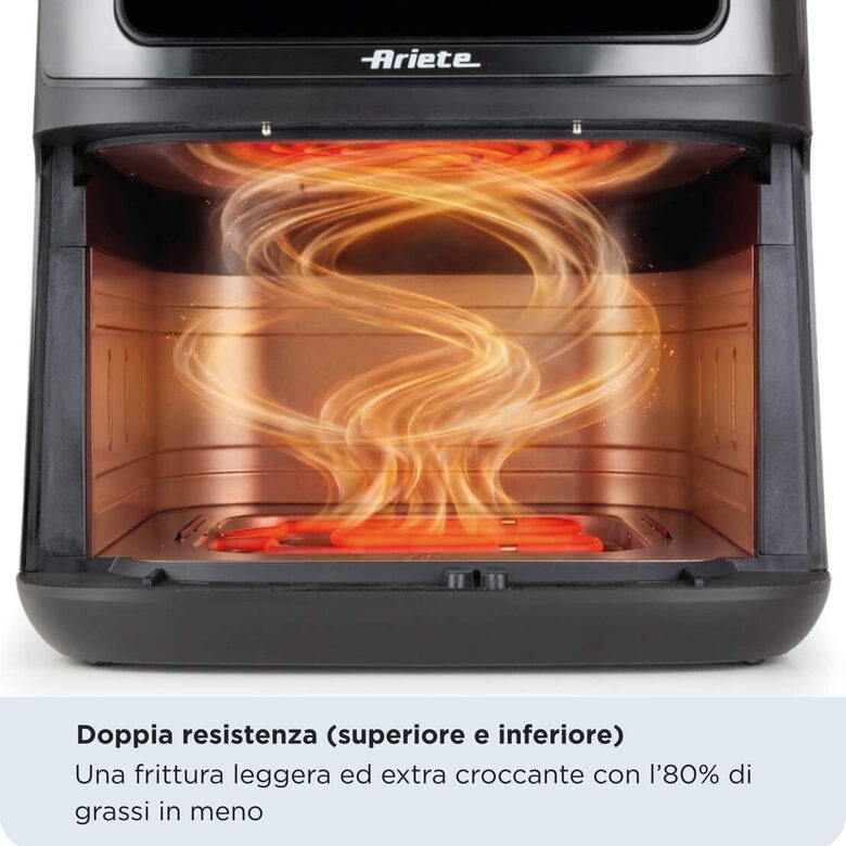 Ariete Air Fryer 10L Digital 4642/1 Friggitrice ad Aria 2100 W 10 L Nero