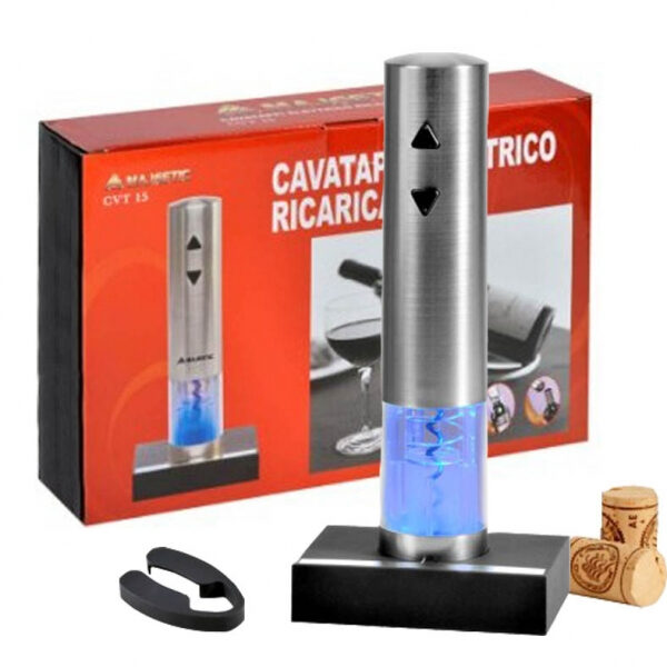 New Majestic CVT 15 Apribottiglia di vino elettrico Alluminio