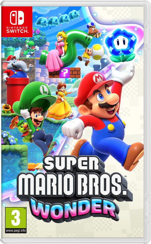 Nintendo Super Mario Bros. Wonder Standard Tedesca, DUT, Inglese, ESP, Francese, ITA, Giapponese, Coreano, Portoghese, Russo Nintendo Switch