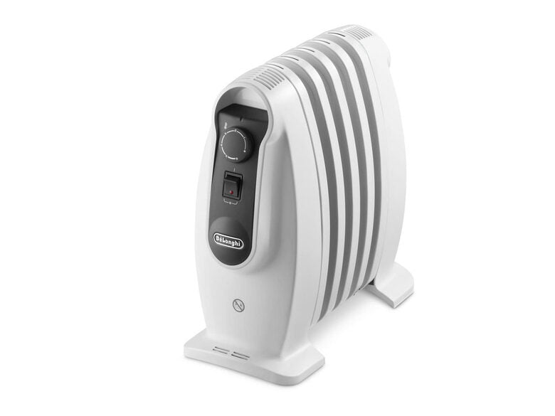 De’Longhi TRNS0505M stufetta elettrica Interno Bianco 500 W Riscaldatore ambiente elettrico a olio