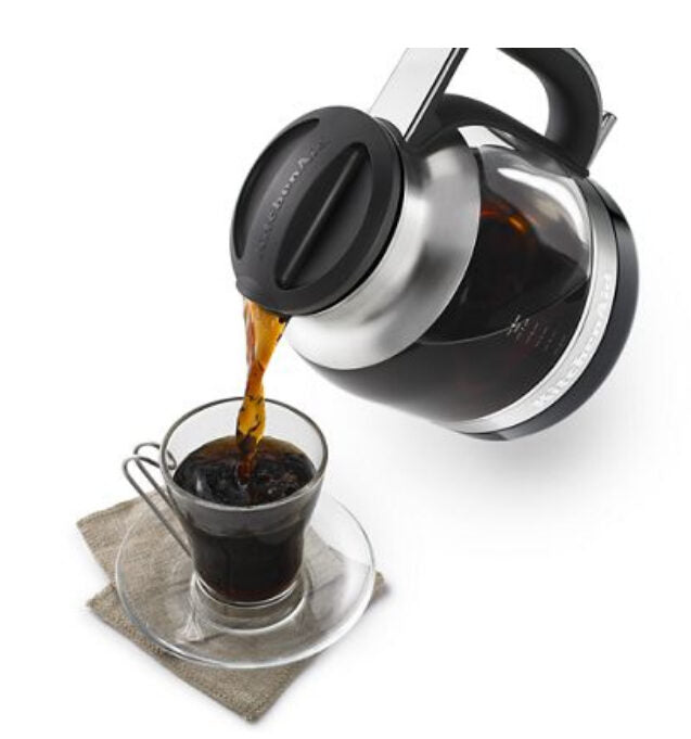 KitchenAid 5KCM0812EOB macchina per caffè Automatica Strumento per preparare il caffè sottovuoto 1 L