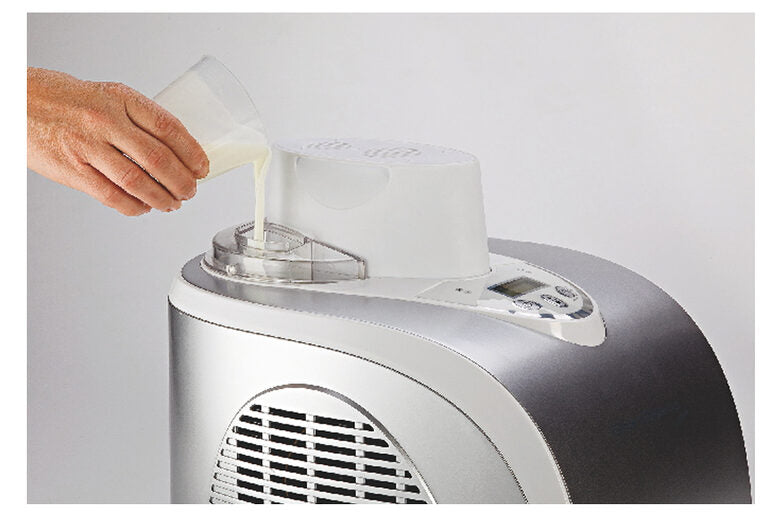 Ariete 0693 Gelatiera compressore 135 W Argento, Bianco
