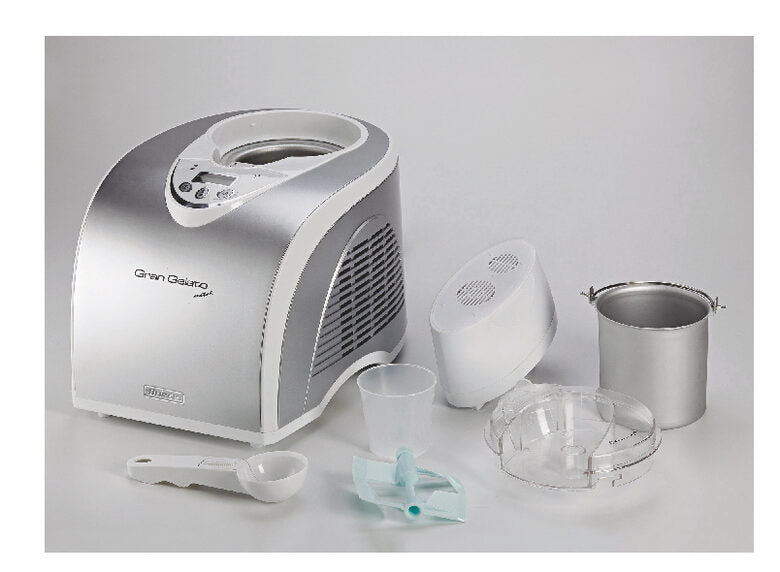 Ariete 0693 Gelatiera compressore 135 W Argento, Bianco