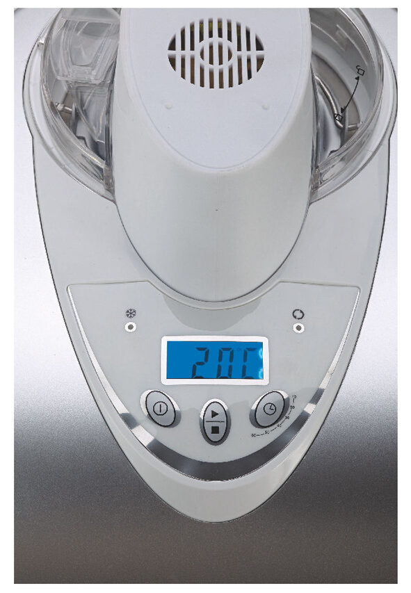 Ariete 0693 Gelatiera compressore 135 W Argento, Bianco