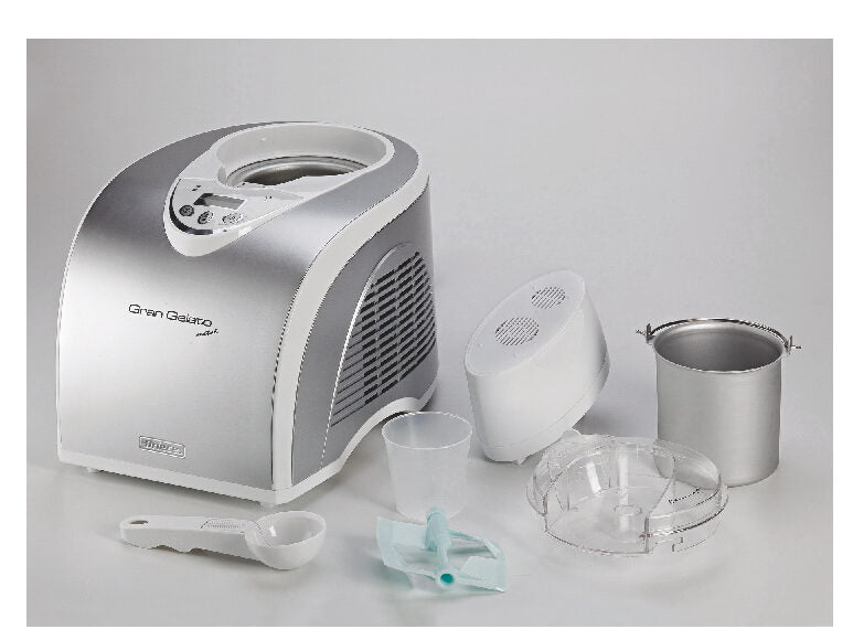 Ariete 0693 Gelatiera compressore 135 W Argento, Bianco