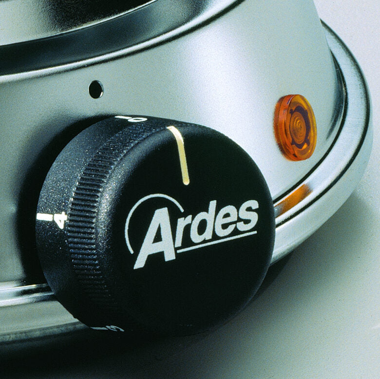 Ardes AR052 piano cottura Nero, Acciaio inossidabile Superficie piana Piastra sigillata 1 Fornello(i)