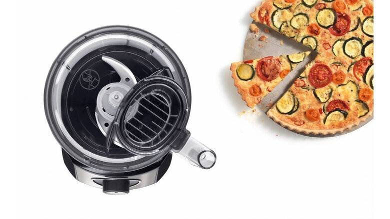 Bosch MCM3501M robot da cucina 800 W 2,3 L Nero, Acciaio inossidabile