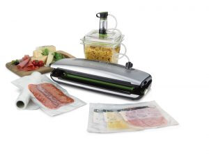 FoodSaver FFS015X macchina per sottovuoto 800 mbar Nero, Argento