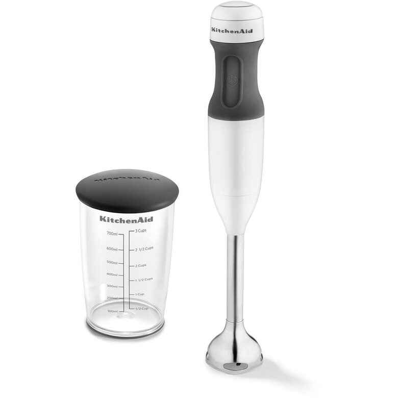 KitchenAid 5KHB1231EWH frullatore 700 L Frullatore ad immersione 180 W Grigio, Bianco