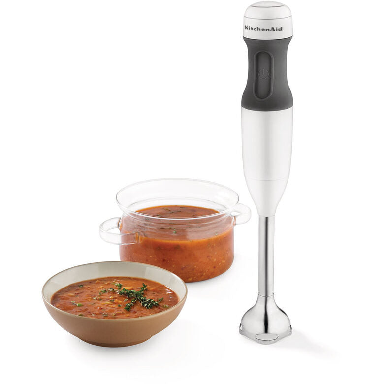 KitchenAid 5KHB1231EWH frullatore 700 L Frullatore ad immersione 180 W Grigio, Bianco