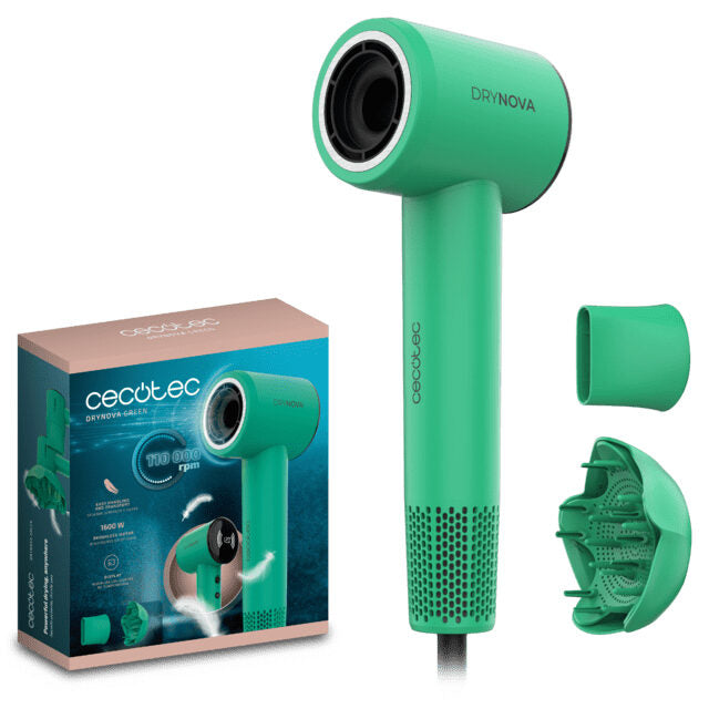 Cecotec DryNova asciuga capelli 1600 W Verde