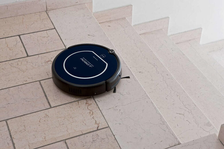 Ariete Evolution 2.0 Pro Aspirapolvere Robot 0,5 L Senza sacchetto Nero, Blu