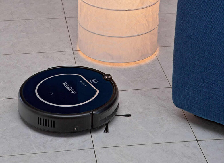 Ariete Evolution 2.0 Pro Aspirapolvere Robot 0,5 L Senza sacchetto Nero, Blu